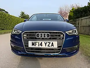Used 2014 Audi A3 Cabriolet Sport Blue - Interior and Exterior details 4