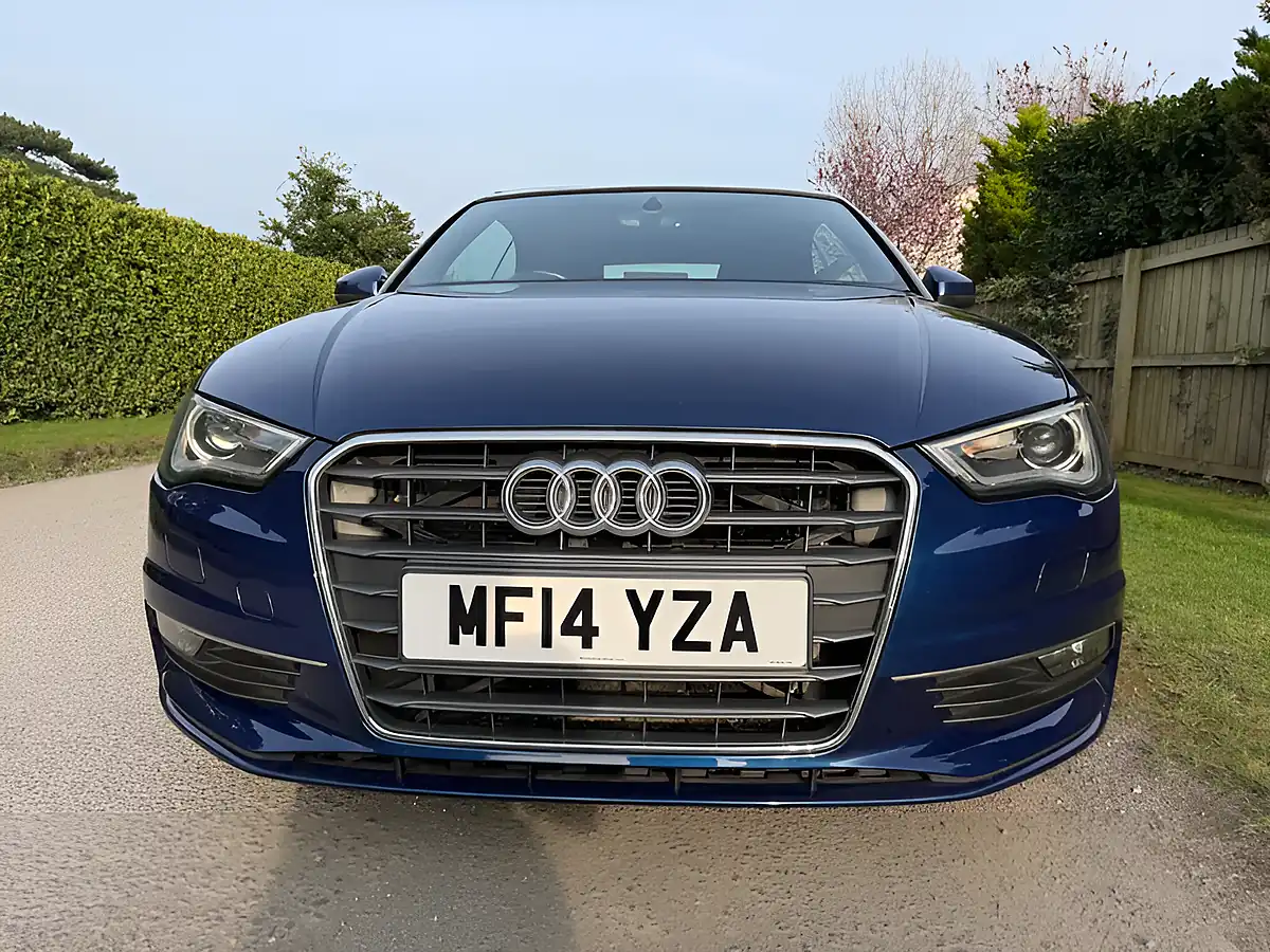Used 2014 Audi A3 Cabriolet Sport Blue - Interior and Exterior details 4