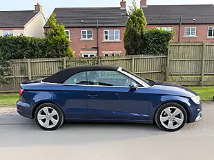 Used 2014 Audi A3 Cabriolet Sport Blue - Interior and Exterior details 5