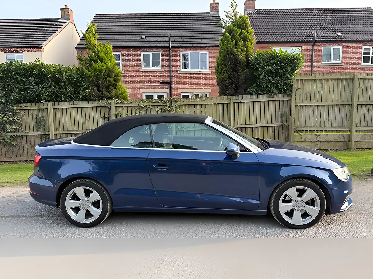 Used 2014 Audi A3 Cabriolet Sport Blue - Interior and Exterior details 5
