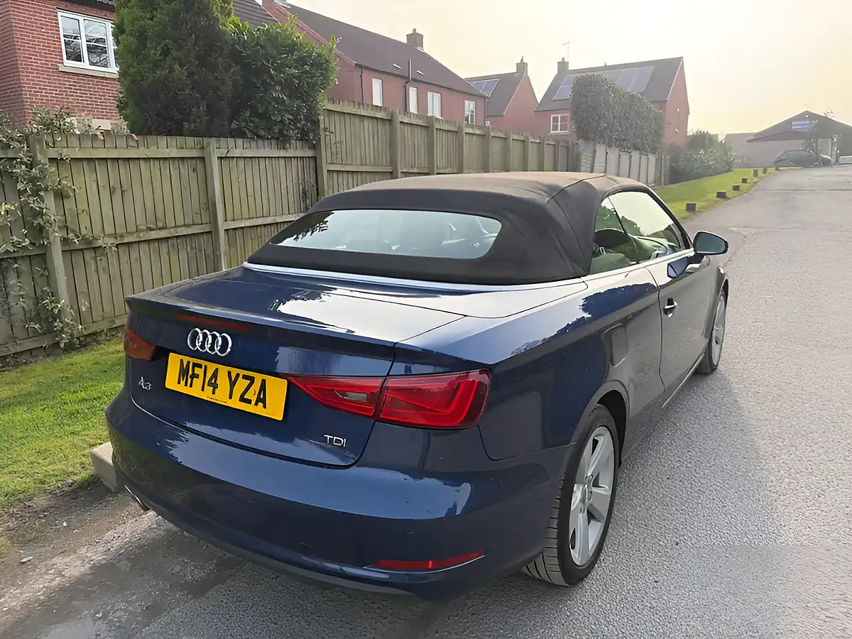 Used 2014 Audi A3 Cabriolet Sport Blue - Interior and Exterior details 6