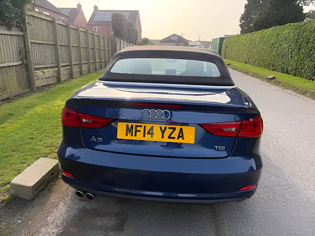Used 2014 Audi A3 Cabriolet Sport Blue - Interior and Exterior details 7