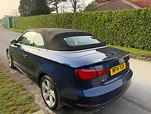 Used 2014 Audi A3 Cabriolet Sport Blue - Interior and Exterior details 8