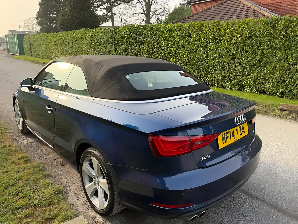 Used 2014 Audi A3 Cabriolet Sport Blue - Interior and Exterior details 8
