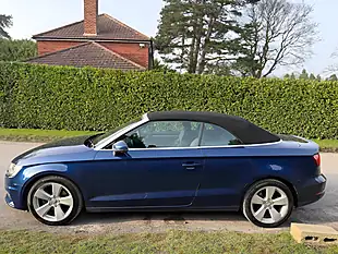 Used 2014 Audi A3 Cabriolet Sport Blue - Interior and Exterior details 9