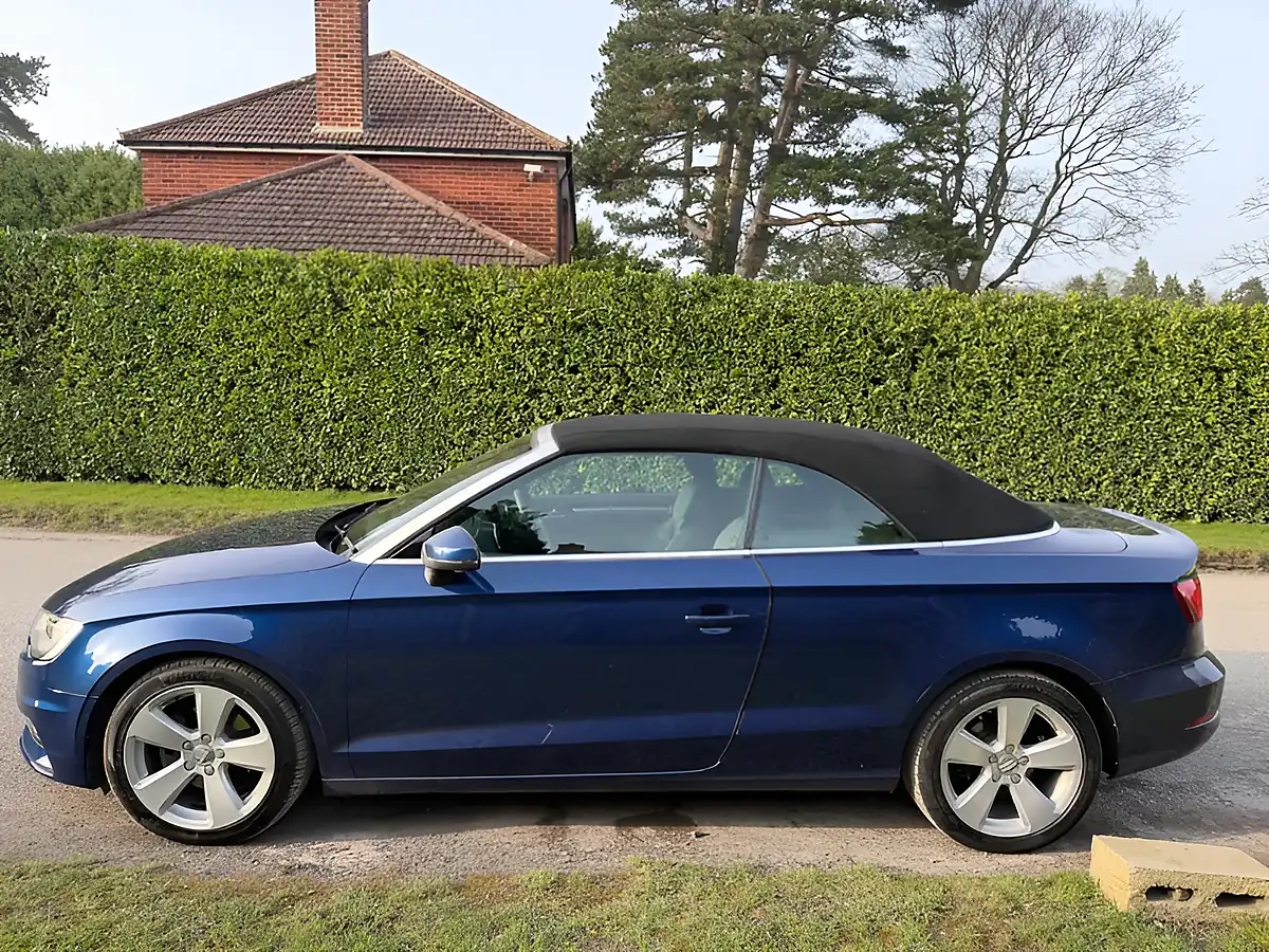 Used 2014 Audi A3 Cabriolet Sport Blue - Interior and Exterior details 9