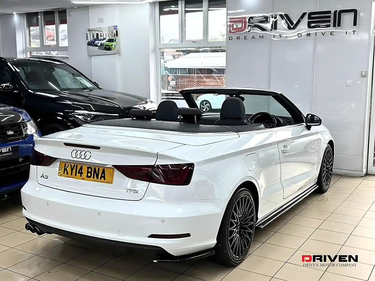 Used 2014 Audi A3 Cabriolet Sport White - Interior and Exterior details 13