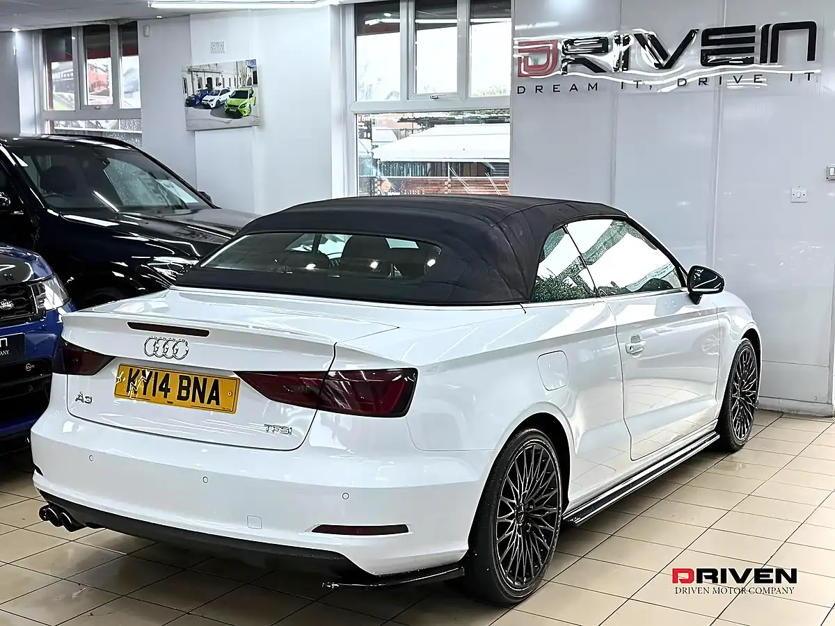 Used 2014 Audi A3 Cabriolet Sport White - Interior and Exterior details 14
