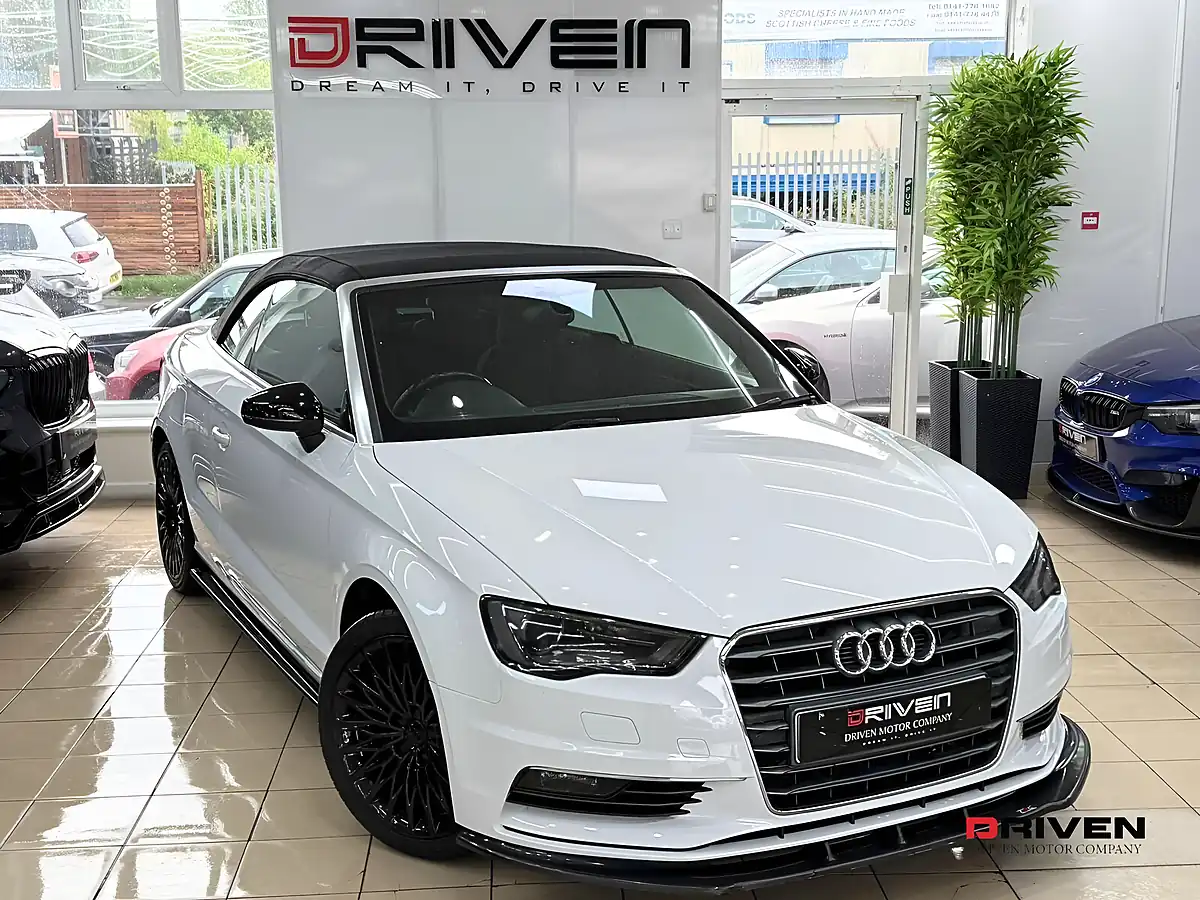 Used 2014 Audi A3 Cabriolet Sport White - Interior and Exterior details 8