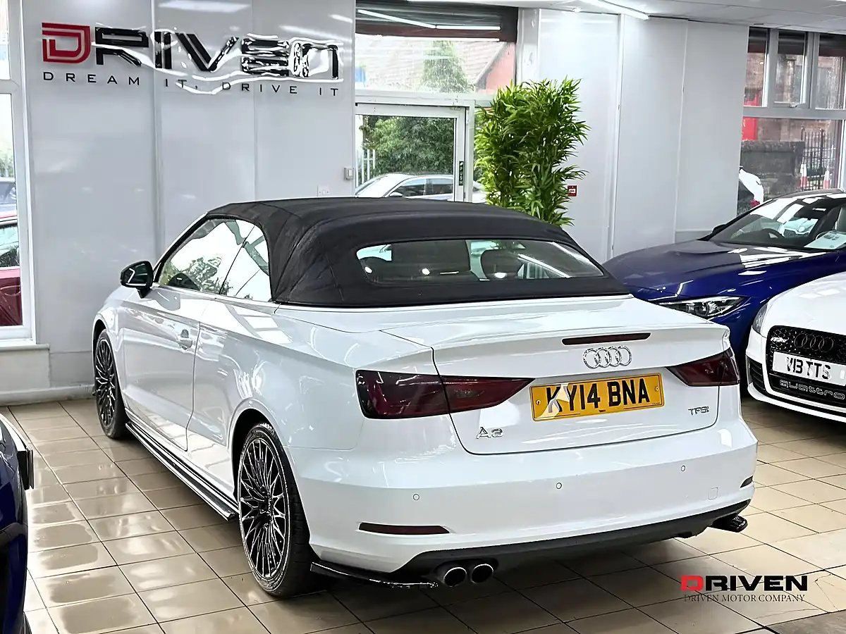 Used 2014 Audi A3 Cabriolet Sport White - Interior and Exterior details 9