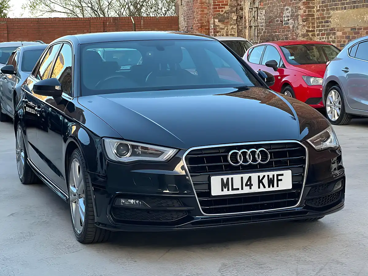 Used 2014 Audi A3 S Line Black - Front View