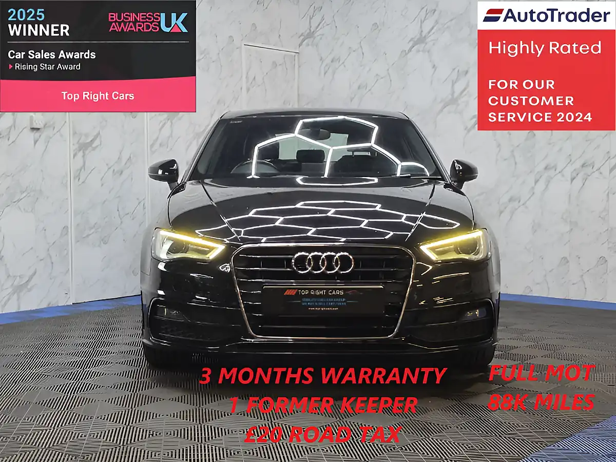 Used 2014 Audi A3 S Line Black - Interior and Exterior details 2