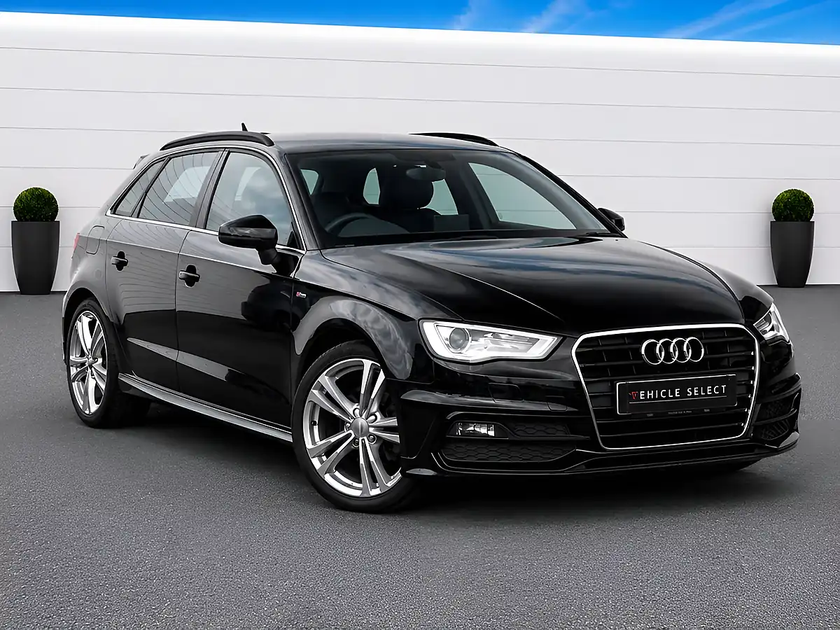Used 2014 Audi A3 S Line Black - Front View