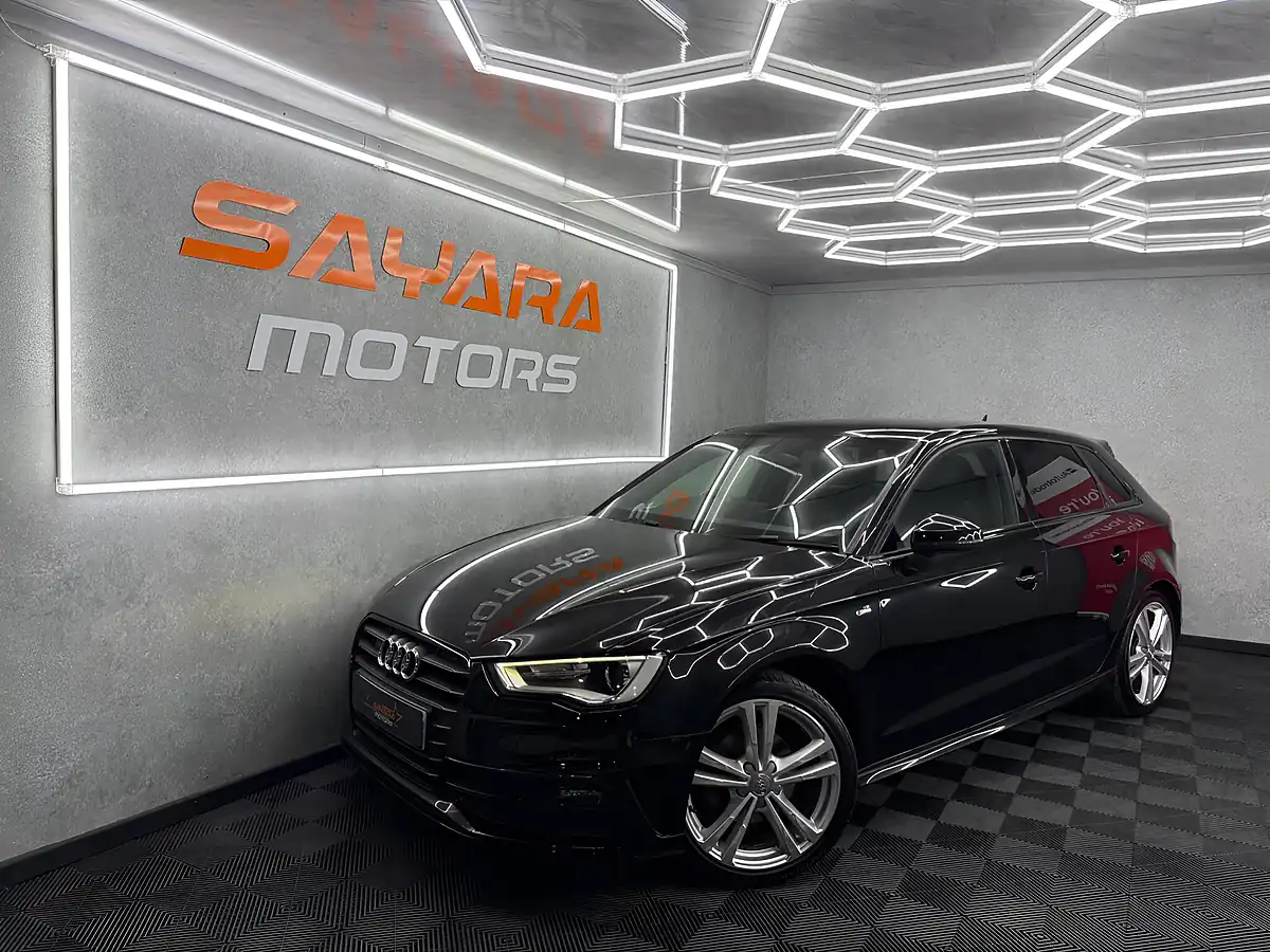 Used 2014 Audi A3 S Line Black - Front View