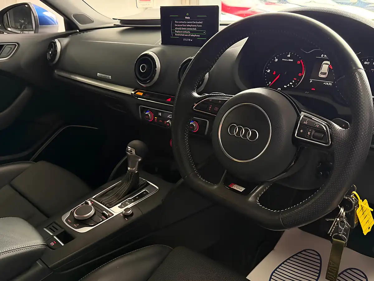 Used 2014 Audi A3 S Line Blue - Interior and Exterior details 14