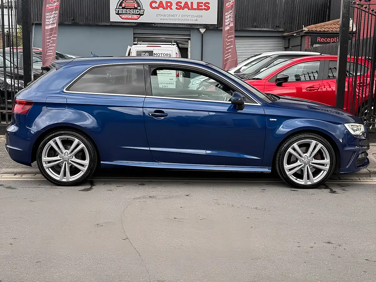 Used 2014 Audi A3 S Line Blue - Interior and Exterior details 3