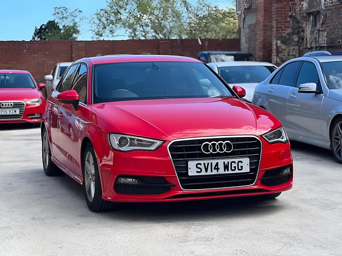 Used 2014 Audi A3 S Line Red - Front View