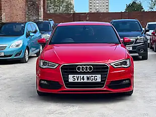 Used 2014 Audi A3 S Line Red - Interior and Exterior details 2