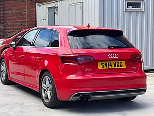 Used 2014 Audi A3 S Line Red - Interior and Exterior details 4