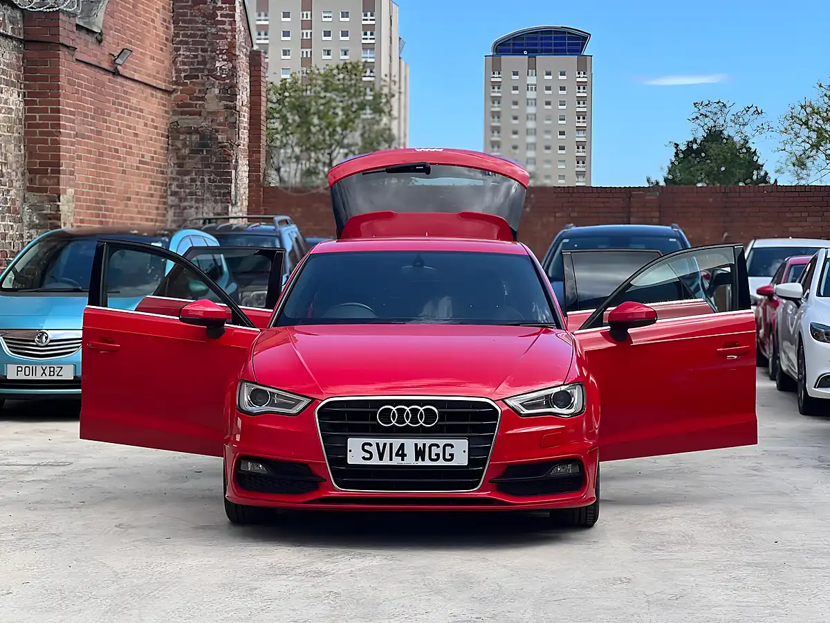 Used 2014 Audi A3 S Line Red - Interior and Exterior details 5
