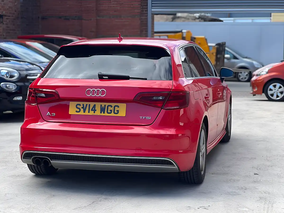 Used 2014 Audi A3 S Line Red - Interior and Exterior details 9