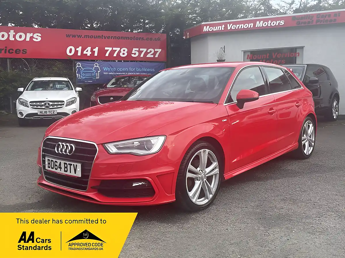 Used 2014 Audi A3 S Line Red - Front View