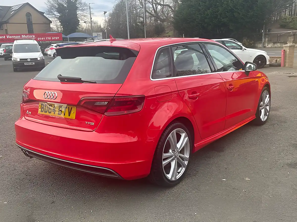 Used 2014 Audi A3 S Line Red - Interior and Exterior details 8