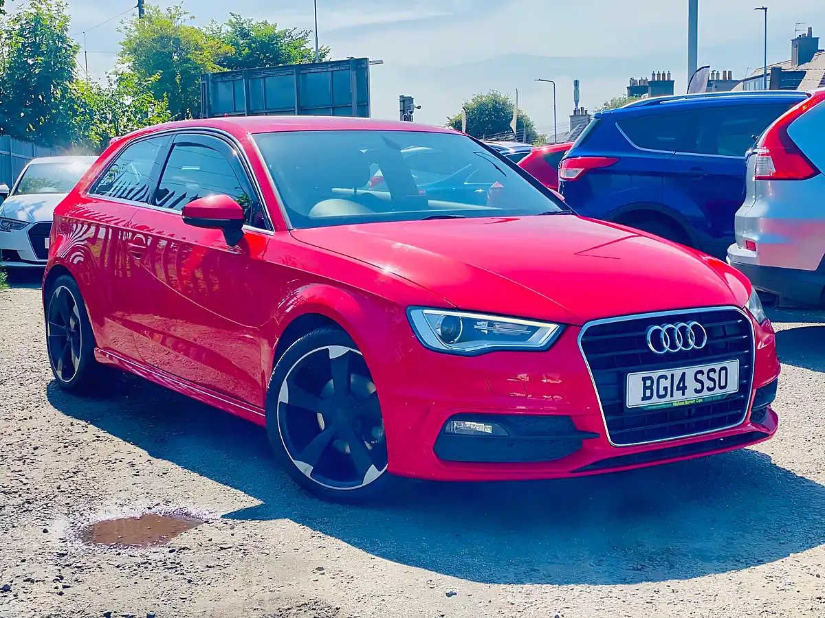 Used 2014 Audi A3 S Line Red - Front View
