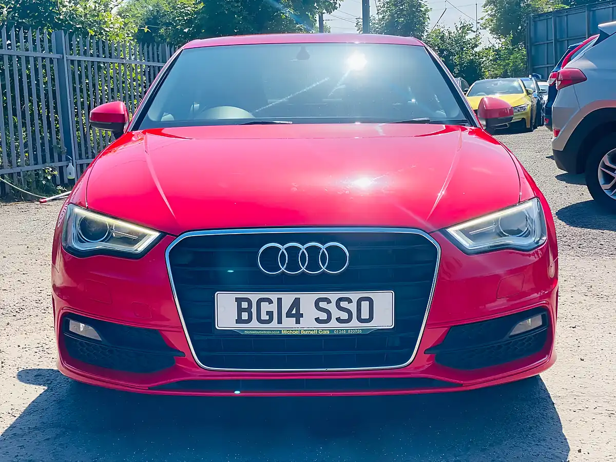 Used 2014 Audi A3 S Line Red - Interior and Exterior details 2