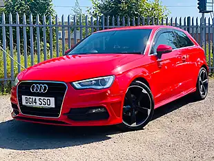 Used 2014 Audi A3 S Line Red - Interior and Exterior details 3