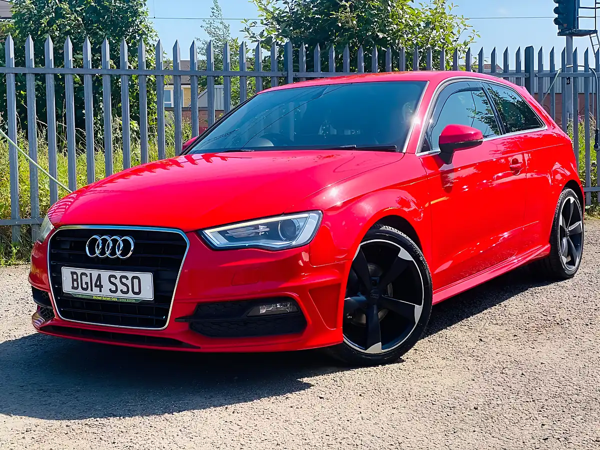 Used 2014 Audi A3 S Line Red - Interior and Exterior details 3