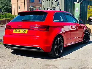 Used 2014 Audi A3 S Line Red - Interior and Exterior details 6