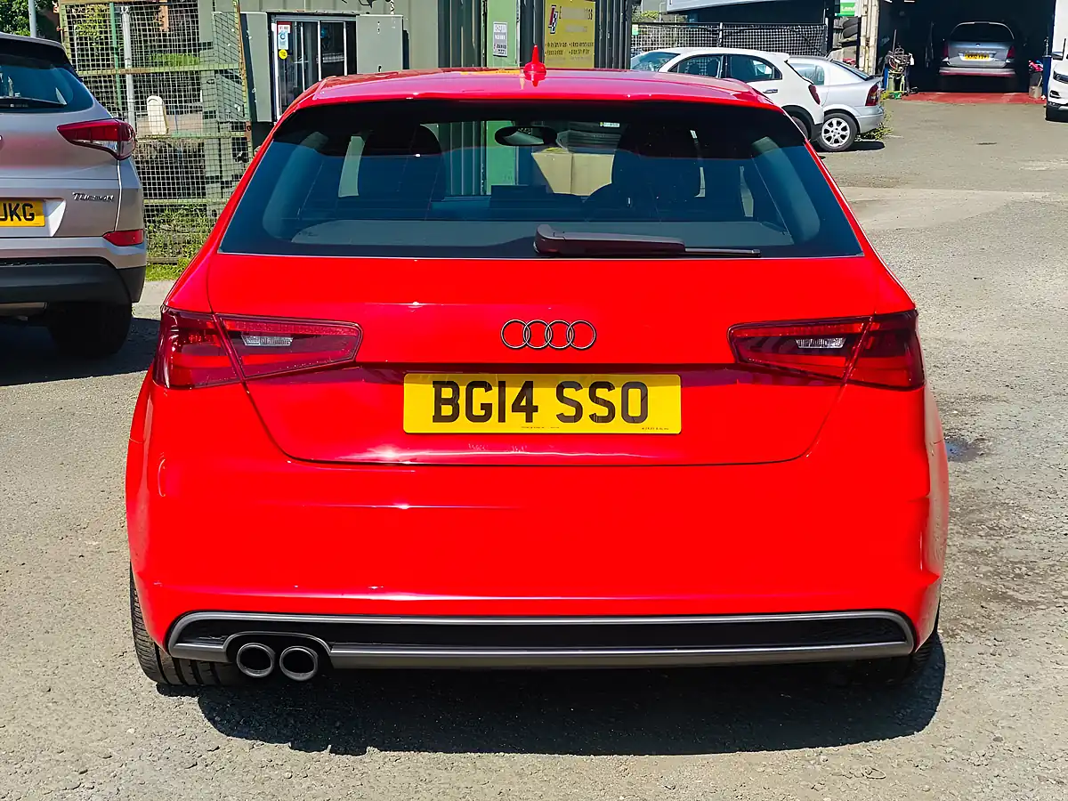 Used 2014 Audi A3 S Line Red - Interior and Exterior details 7