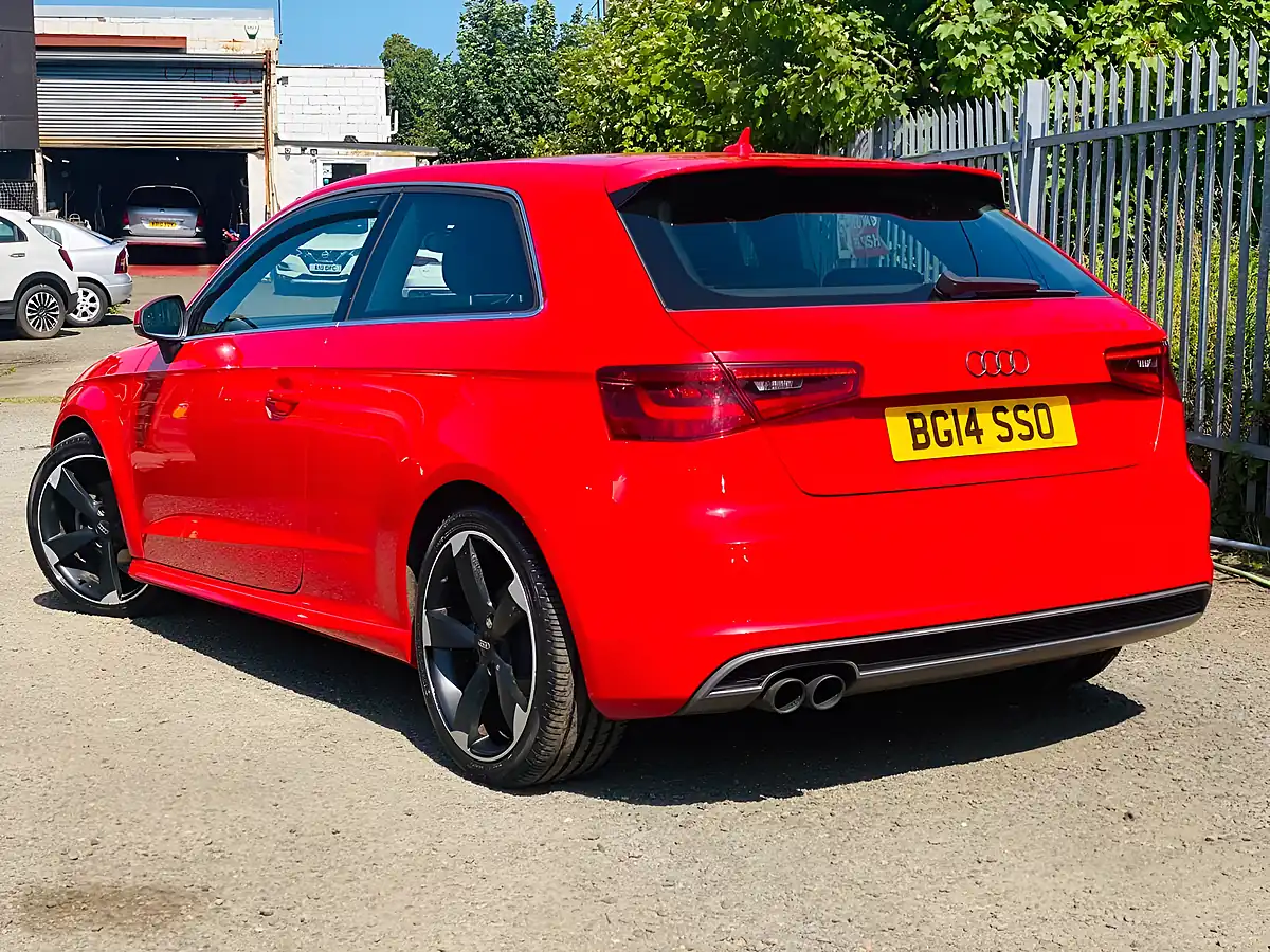 Used 2014 Audi A3 S Line Red - Interior and Exterior details 8