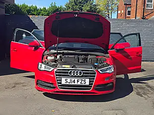 Used 2014 Audi A3 S Line Red - Interior and Exterior details 10