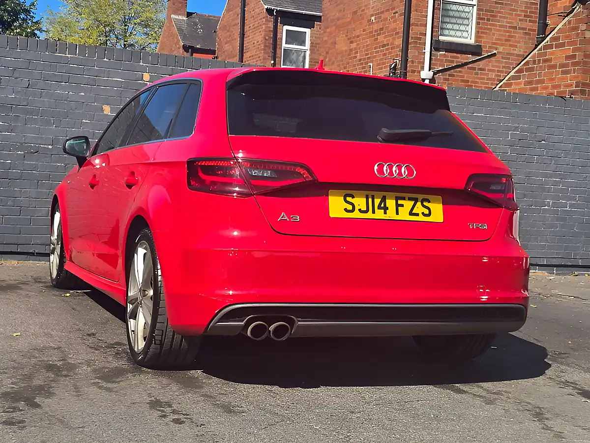 Used 2014 Audi A3 S Line Red - Interior and Exterior details 12