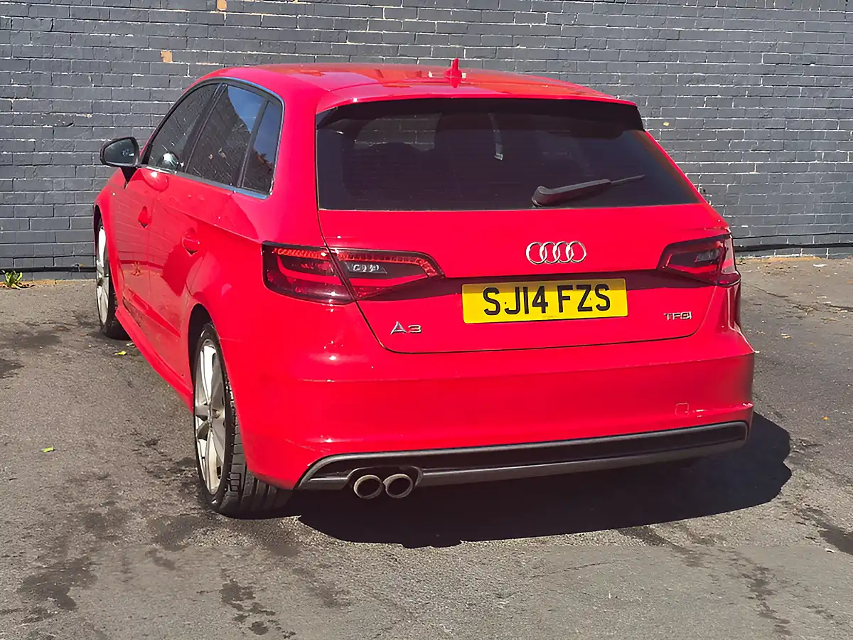 Used 2014 Audi A3 S Line Red - Interior and Exterior details 8