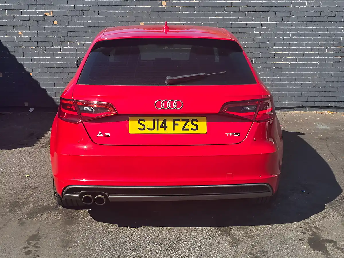 Used 2014 Audi A3 S Line Red - Interior and Exterior details 9