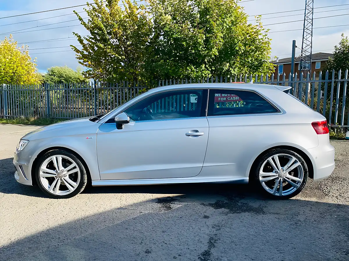 Used 2014 Audi A3 S Line Silver - Interior and Exterior details 10