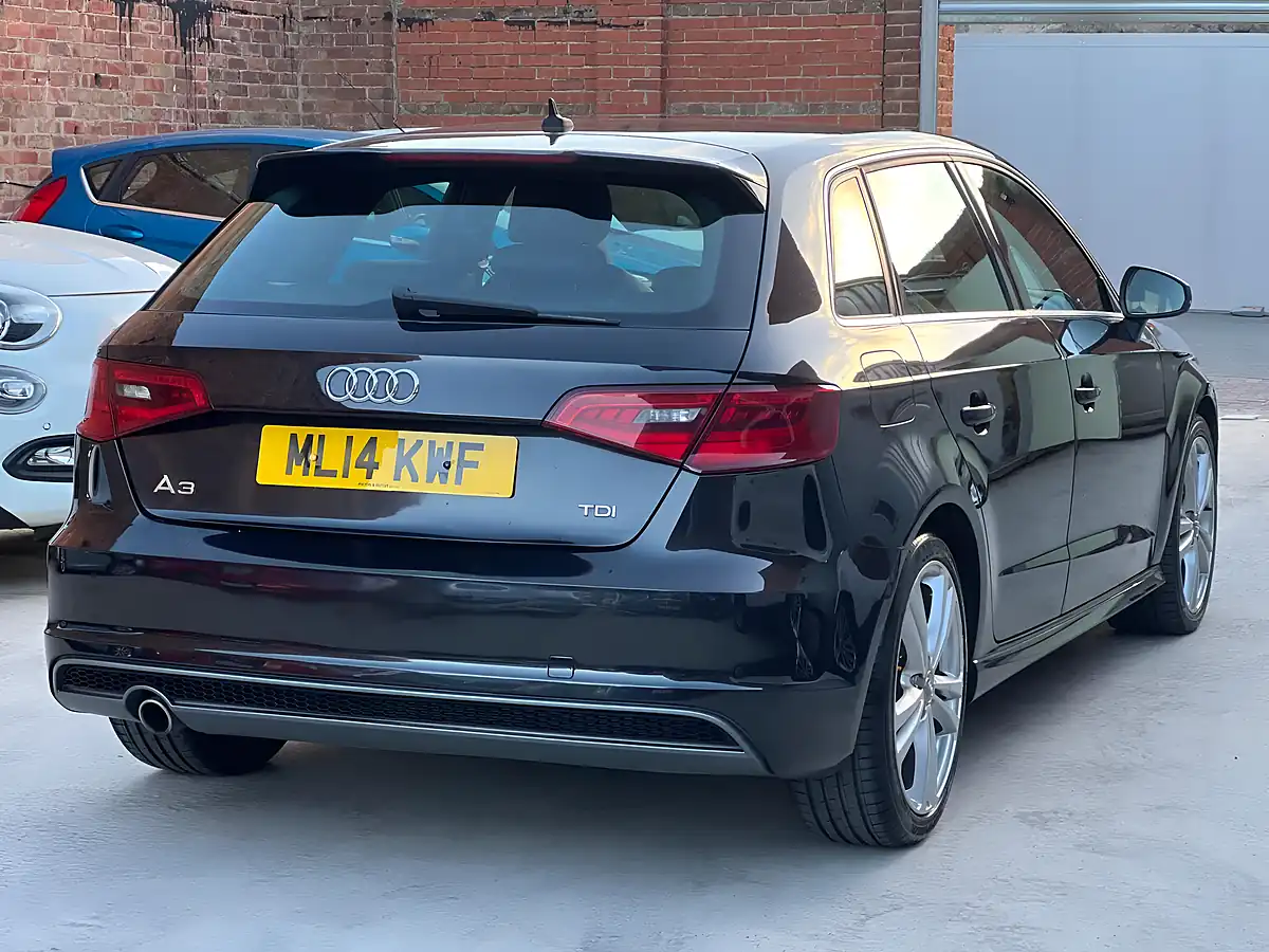 Used 2014 Audi A3 S Line Sportback Black - Interior and Exterior details 9