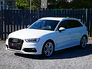 Used 2014 Audi A3 S Line Sportback White - Interior and Exterior details 4