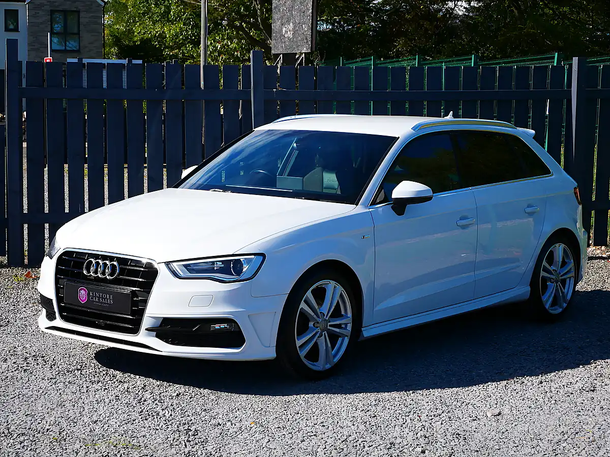 Used 2014 Audi A3 S Line Sportback White - Interior and Exterior details 4