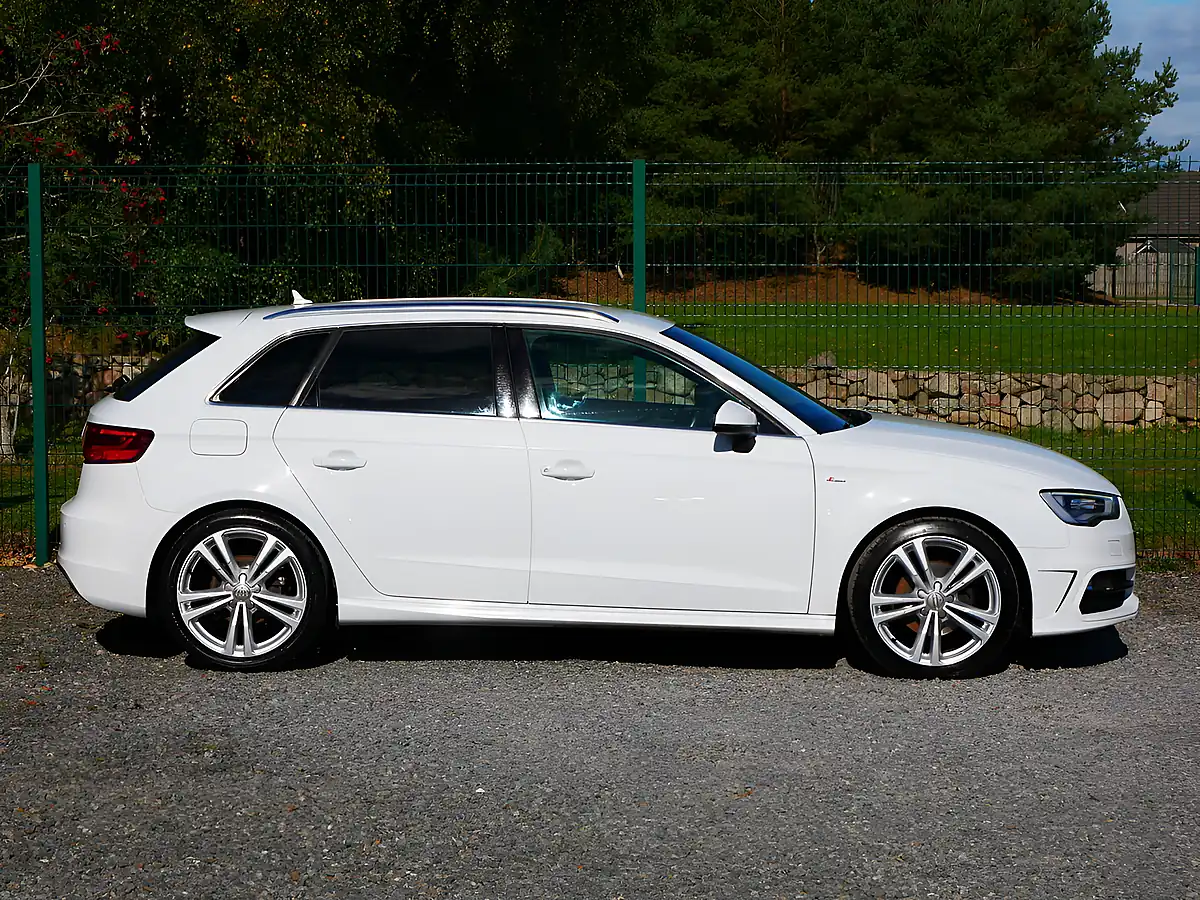 Used 2014 Audi A3 S Line Sportback White - Interior and Exterior details 5