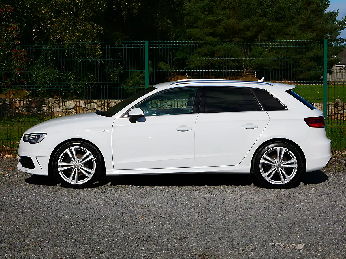 Used 2014 Audi A3 S Line Sportback White - Interior and Exterior details 6
