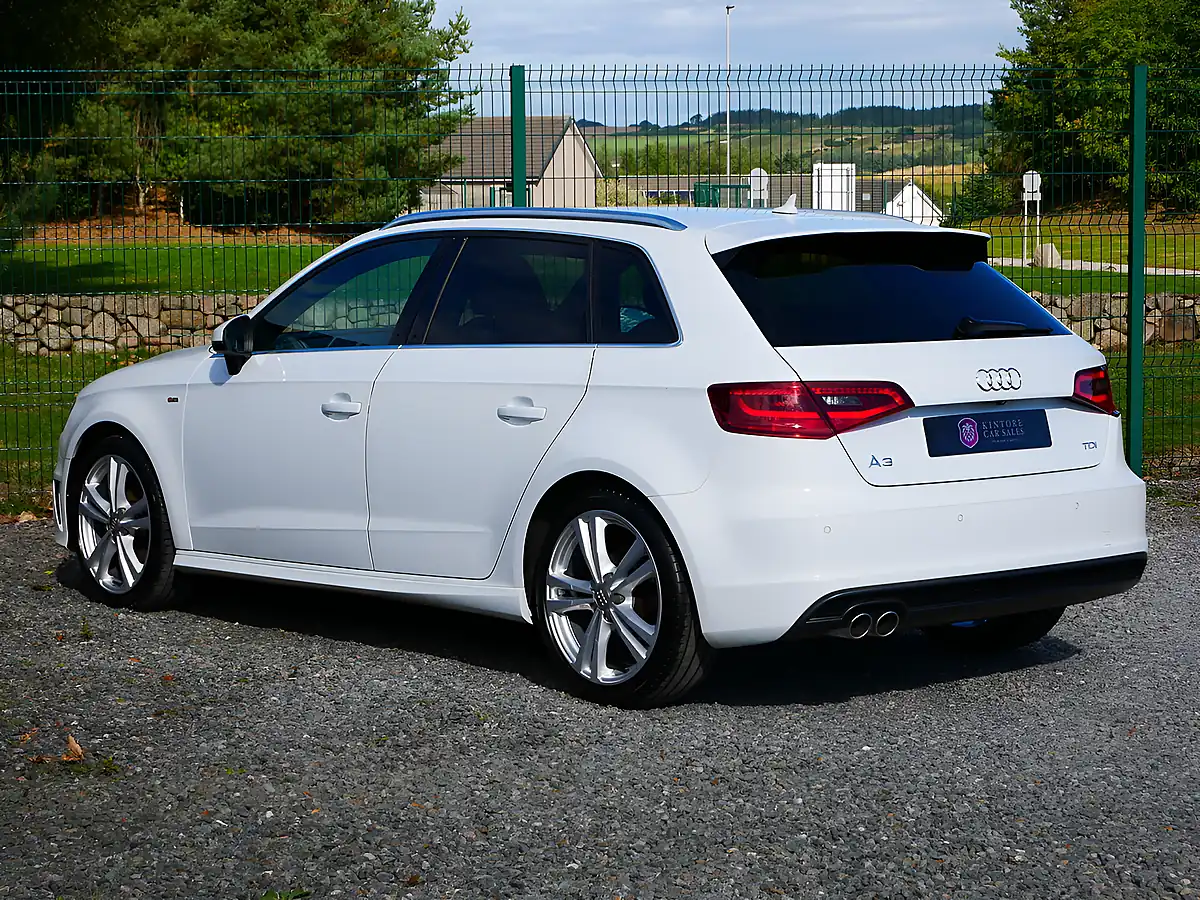 Used 2014 Audi A3 S Line Sportback White - Interior and Exterior details 7