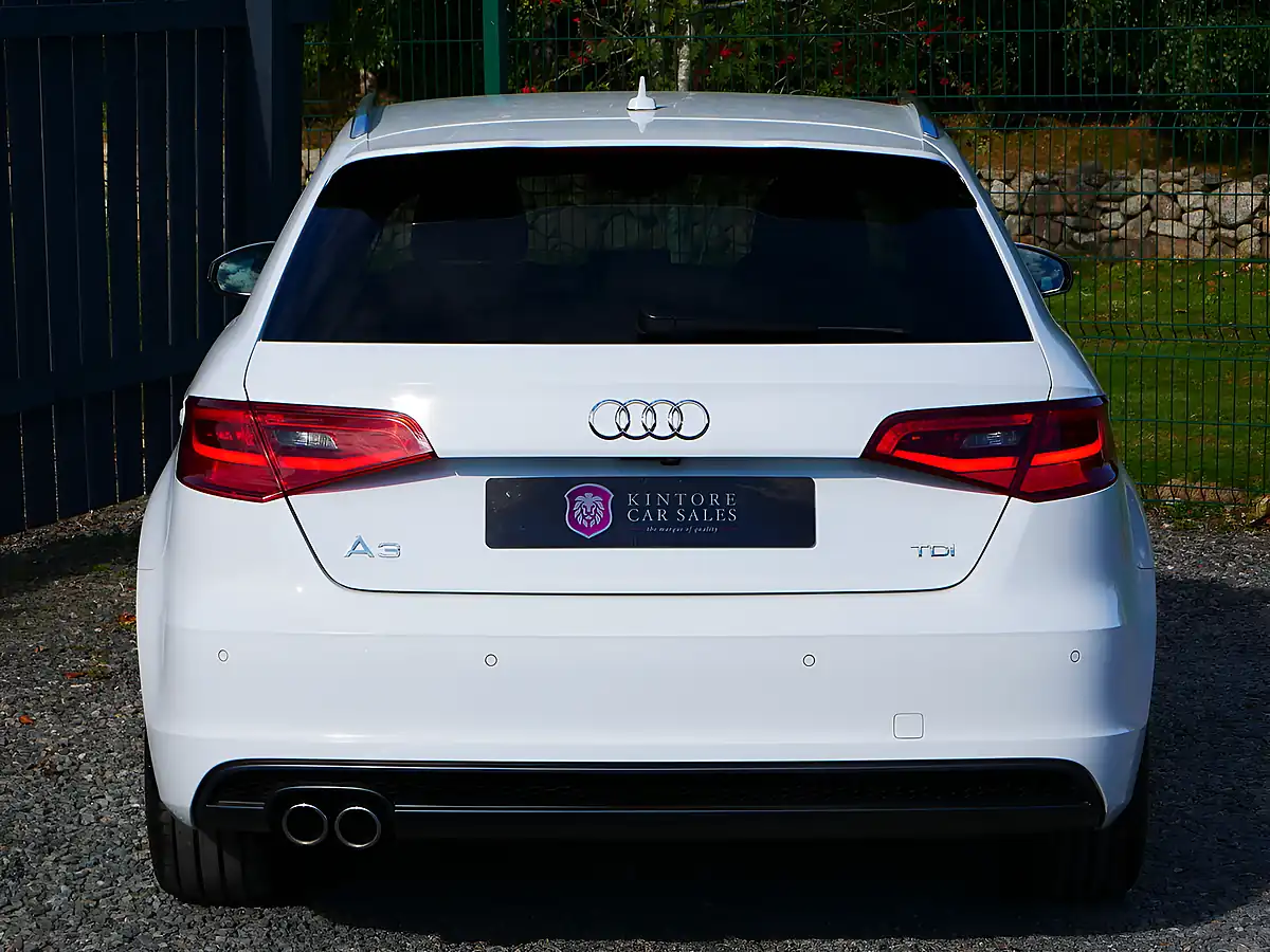 Used 2014 Audi A3 S Line Sportback White - Interior and Exterior details 8
