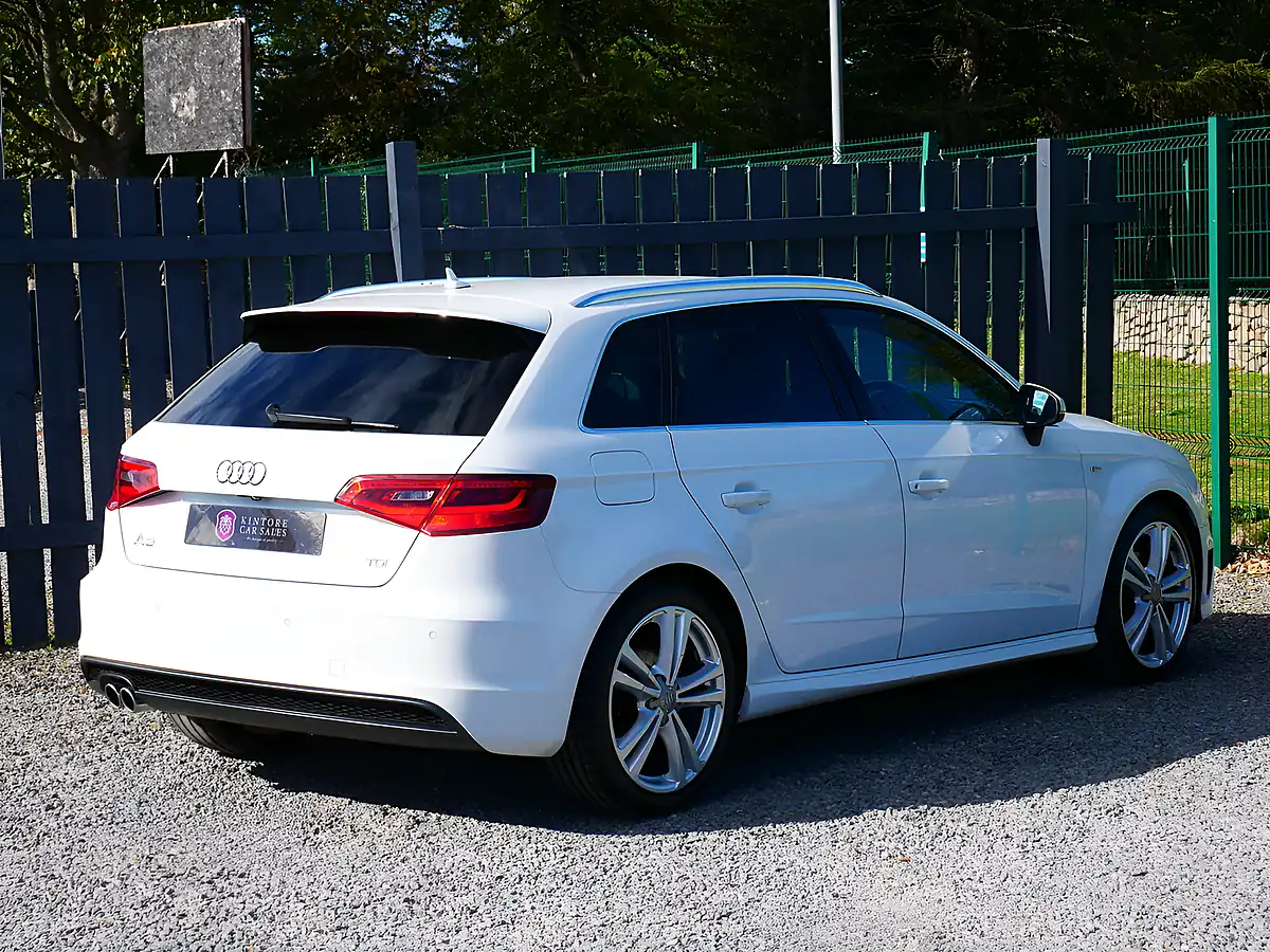 Used 2014 Audi A3 S Line Sportback White - Interior and Exterior details 9