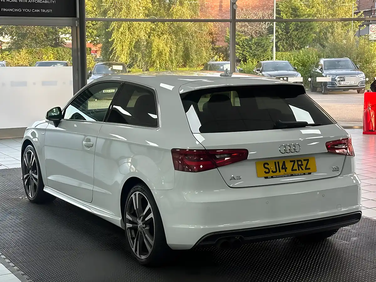 Used 2014 Audi A3 S Line White - Interior and Exterior details 10