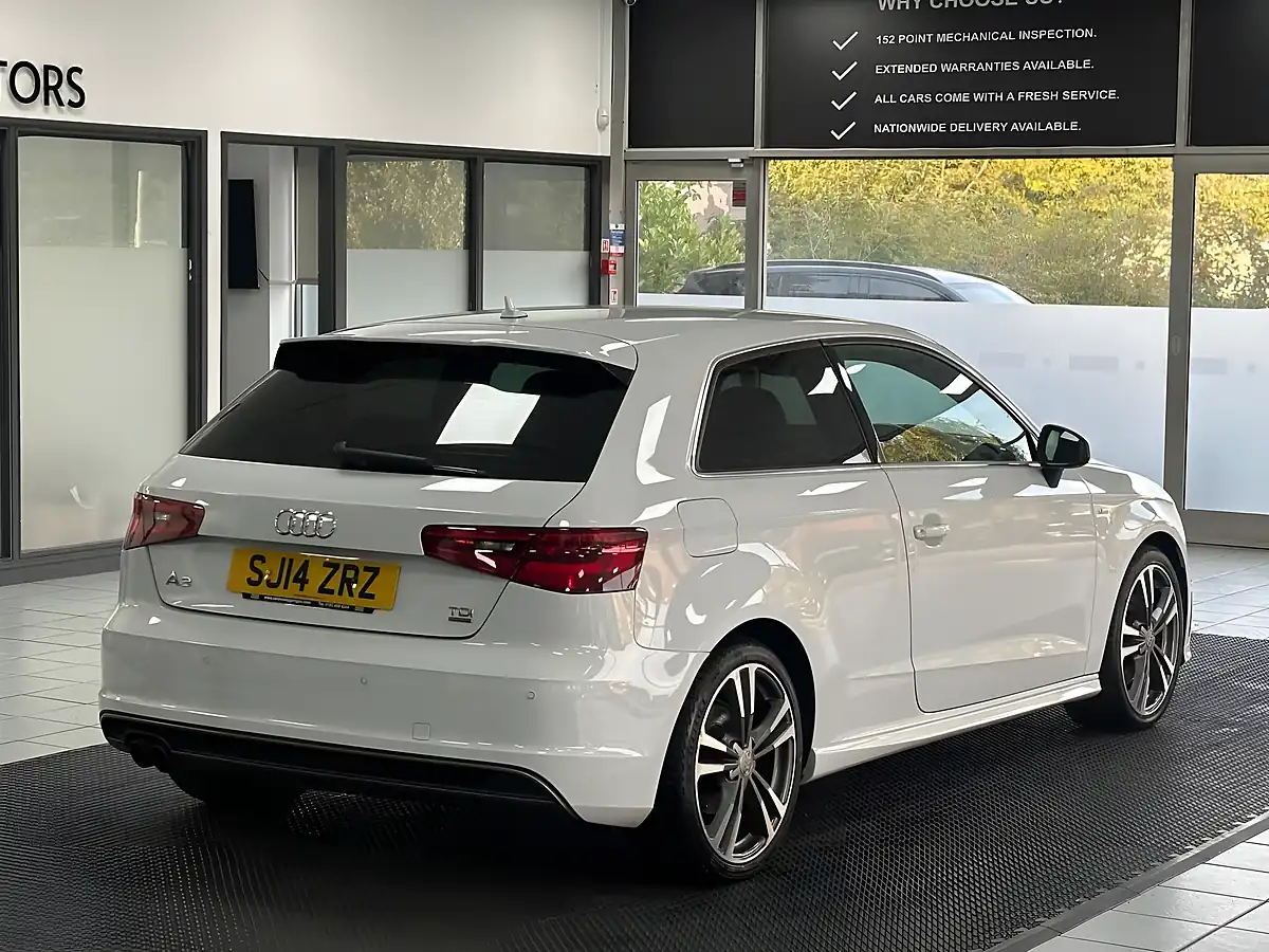 Used 2014 Audi A3 S Line White - Interior and Exterior details 12