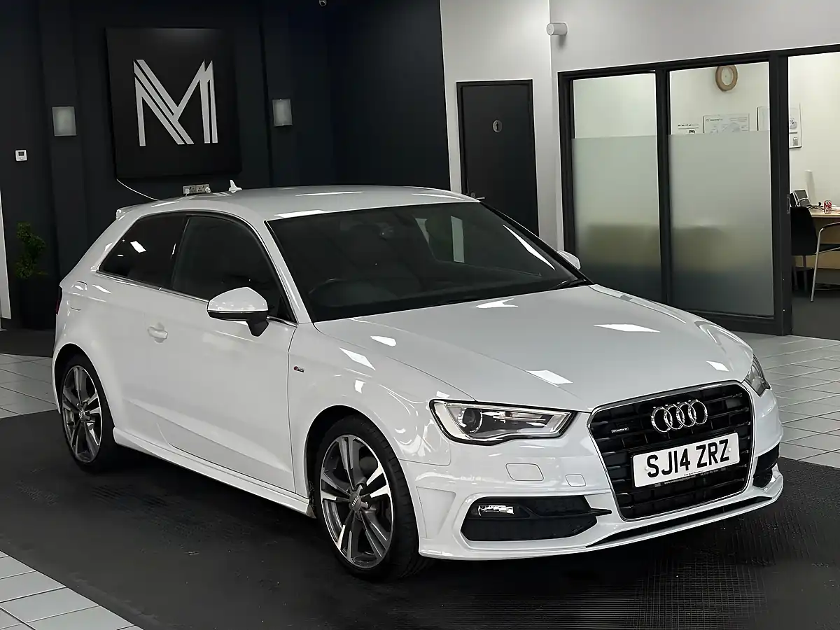 Used 2014 Audi A3 S Line White - Interior and Exterior details 2